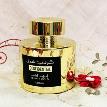 Confidential Private Gold Lattafa 100 ML